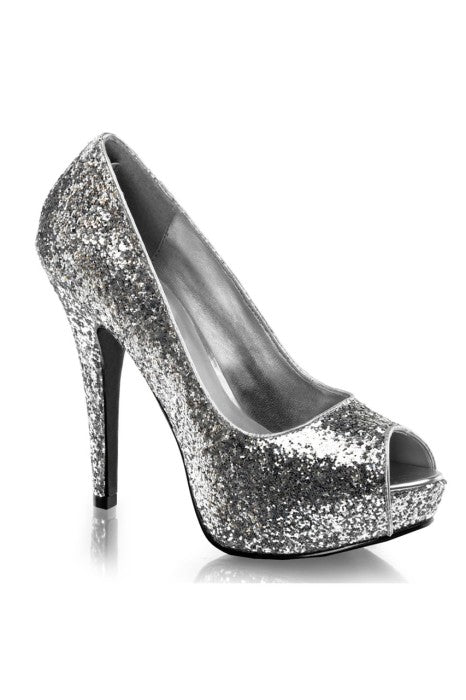 Rhinestone Peep Toe