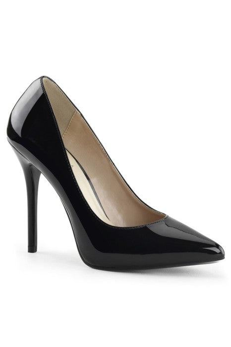 Black Patent Stilettos